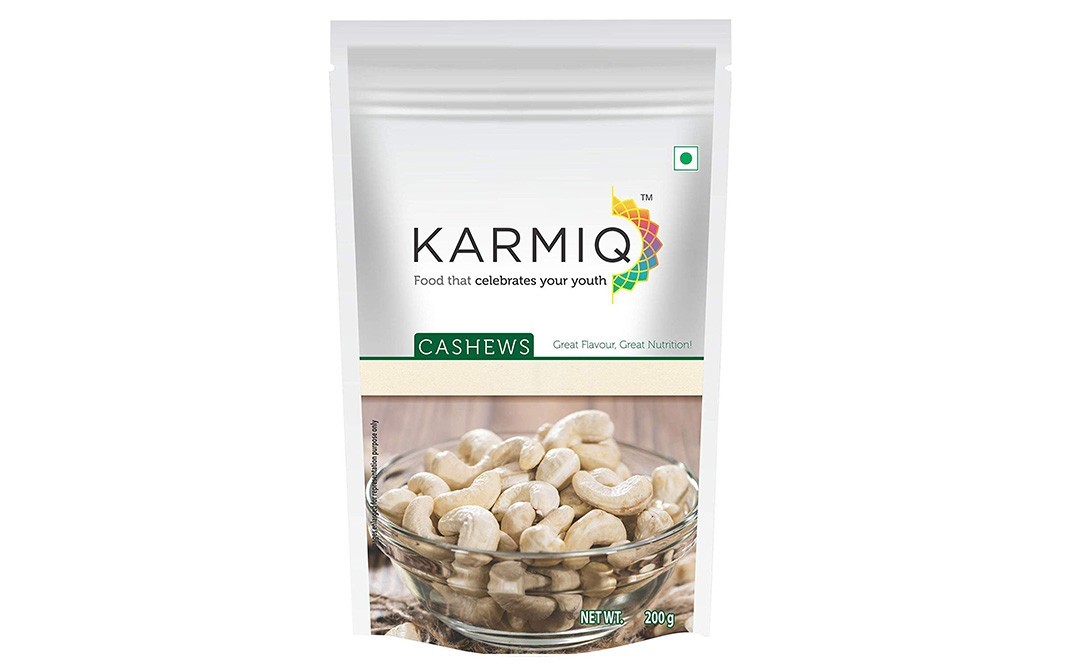 Karmiq Cashews    Pack  200 grams